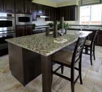 Close kitchen dining remodeling design Houston