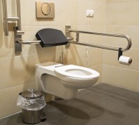 bathroom and toilet for disabled people